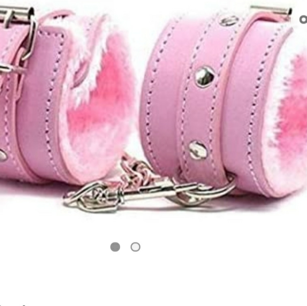 Pink handcuffs